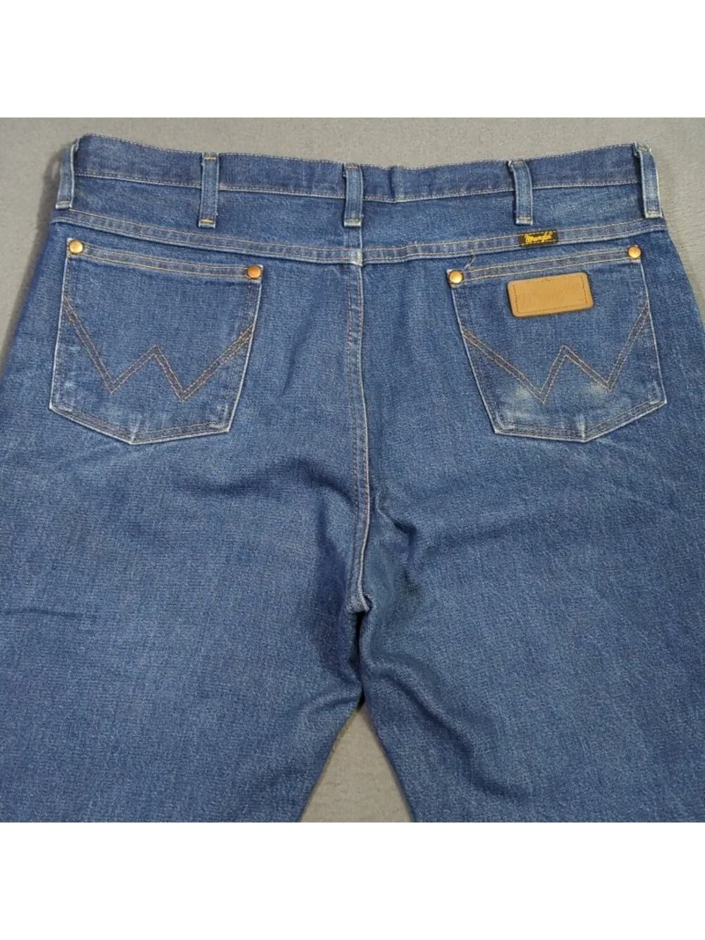 Wrangler Jeans Men's 36x30 Blue 936DEN Cowboy Cut Slim Fit Western